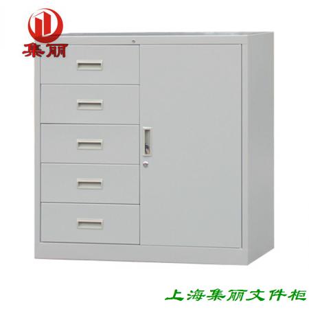 上海文件柜-偏五斗柜